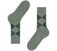 Burlington Men's Edinburgh M So Wool Patterned 1 Pair Socks, Green Sage 7068, 6.5-11
