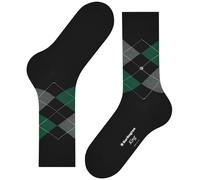 Burlington Socks King Socks - Black and Green One Size