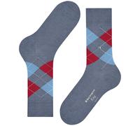 Burlington Socks King Socks - Blue Red - One Size - Menswear One Size