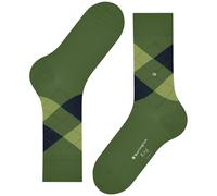 Burlington Men's King M So Cotton Patterned 1 Pair Socks, Green Forest 7657-O, 6.5-11