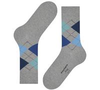 Burlington Men's King M So Cotton Patterned 1 Pair Socks, Grey Light Heather 3223, 6.5-11