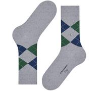 Burlington Men's King M So Cotton Patterned 1 Pair Socks, Grey Arctic Melange 3221, 6.5-11