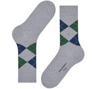 Burlington Socks King Socks - Grey, Green and Navy One Size One Size