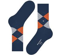 Burlington Men's Argyle Socks King Diamond Patterned Cotton Many Colours- 1 Pair