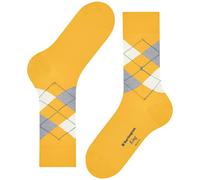 Burlington Men's King M So Cotton Patterned 1 Pair Socks, Yellow Mustart 1318, 6.5-11