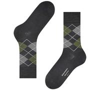 Burlington Socks Manchester Socks - Grey/Green One Size One Size