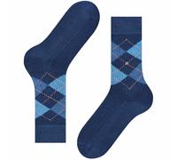 Burlington Socks Burlignton Preston Argyle Blue Socks 24284 Colour: BL