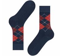 Burlington Socks Preston Socks - Argyle Deep Navy One Size One Size