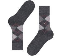 Burlington Men's Preston M So Warm Soft Patterned 1 Pair Socks, Grey Light 3400, 6.5-11