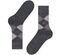 Burlington Men's Preston M So Warm Soft Patterned 1 Pair Socks, Grey Light 3400, 6.5-11