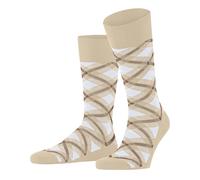 Burlington Tartan Men Socks 40-46 Beige