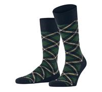 Burlington Tartan Men Socks 40-46 Blue