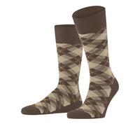 Burlington Tartan Men Socks 40-46 Brown