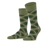 Burlington Tartan Men Socks 40-46 Green