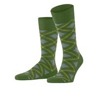Burlington Tartan Men Socks 40-46 Green
