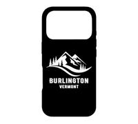 Burlington Vermont Mountains Souvenir Memorabilia Winter Case for iPhone 17 Pro