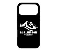 Burlington Vermont Mountains Souvenir Memorabilia Winter Case for iPhone 17 Pro Max