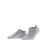Burlington Women's Athleisure W Sn Soft Breathable Quick Drying Low-Cut Plain Trainer Socks 1 Pair, Grey Light Melange 3775, 5.5-8