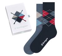 Burlington Womens Basic Gift Box Socks - Sortiment/Navy/Blue