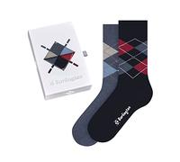 Burlington Womens Basic Gift Box Socks - Sortiment/Navy/Blue