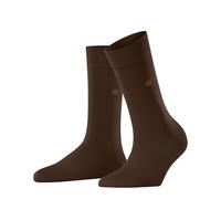 Burlington Women's Bloomsbury W So Wool Cotton Plain 1 Pair Socks, Brown Caramel 5042 3.5-7