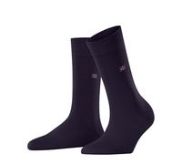 Burlington Women's Bloomsbury W So Wool Cotton Plain 1 Pair Socks, Red Wineberry 8761, 3.5-7