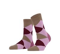 Burlington Women's Bonnie W Sso Cotton Patterned 1 Pair Socks, Pink Tea Rose 8847 3.5-7