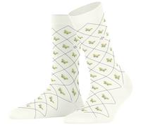 Burlington Women's Butterflies W So Cotton Patterned 1 Pair Socks, White Off-White 2040, 3.5-7