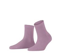 Burlington Women's Chelsea W Sso Cotton Low-Cut Patterned 1 Pair Trainer Socks, Pink Powder 8493 3.5-7