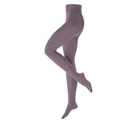 Burlington Women's Cosy Cottage W Ti Cotton Wool Patterned 1 Pair Tights, Pink Parrod Red 8840, M-L