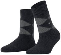 Burlington Womens Cozy Slipper Socks - Black