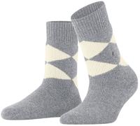 Burlington Womens Cozy Slipper Socks - Grey Mel