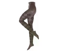 Burlington Women's Elegant Essence Tights Breathable Cotton Opaque Patterned 1 Pair