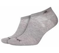 Burlington Womens Everyday 2-Pack Sneaker Socks - Light Grey