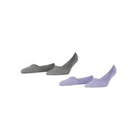 Burlington Women's Everyday 2-Pack W IN Cotton No-Show Plain 2 Pairs Liner Socks, Blue (Cosmic Sky 6537) - new, 2.5-3.5