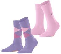Burlington Womens Everyday Mix 2-Pack Socks - Lilac
