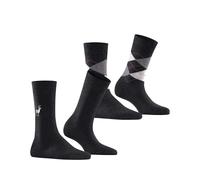 Burlington Women's Everyday X-Mas 2-Pack Socks Breathable Cotton Mid-Calf Length Patterned 2 Pairs