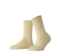 Women's Cotton Socks 'Fleet Street' Plain Ribbed Soft in 1 Pair 3.5-7 Burlington