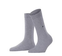 Burlington Women's Lady Socks Breathable Cotton Plain Coloured With Flat Seam In The Toe Area All-Rounder For Everyday Life Business ONE-SIZE-FITS-ALL gift idea 1 Pair