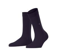 Burlington Women's Lady W So Cotton Plain Socks 1 Pair, Red Wineberry 8761, 3.5-7
