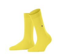 Burlington Women's Lady W So Cotton Plain Socks 1 Pair, Yellow Sunshine 1330, 3.5-7