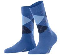 Burlington Women's Marylebone W So Wool Patterned 1 Pair Socks, Blue River 6551, 3.5-7