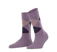 Burlington Women's Marylebone W So Wool Patterned 1 Pair Socks, Blue Azure 6327 3.5-7