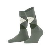 Burlington Women's Marylebone W So Wool Patterned 1 Pair Socks, Green Sage 7068, 3.5-7