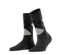 Burlington Women's Socks Marylebone Wool Patterned Grey Asphalt Melange 3.5-7
