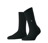 Burlington Women's Orkney W So Cotton Wool Plain 1 Pair Socks, Green Marble 7991, 3.5-7