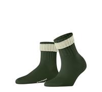 Burlington Women's Plymouth W So Wool Plain 1 Pair Socks, Green Asparagus 7045, 3.5-7