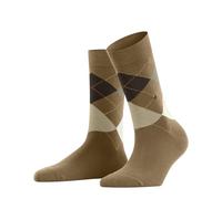 Burlington Women's Queen W So Cotton Patterned 1 Pair Socks, Beige Brown Sugar 5152 3.5-7