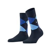 Burlington Women's Queen W So Cotton Patterned 1 Pair Socks, Blue Marine 6133, 3.5-7
