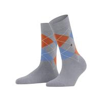 Burlington Women's Queen W So Cotton Patterned 1 Pair Socks, Grey Light 3227, 3.5-7